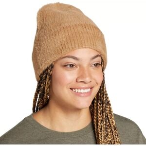Alpine Design‎ Women's Fuzzy Rib Beanie Size, OS Tan NWT